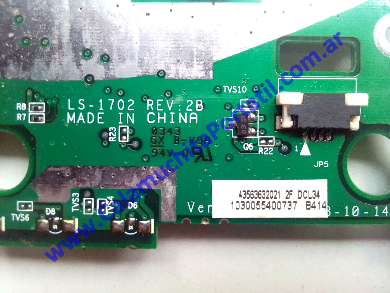Placa Leds Compaq Presario X1000