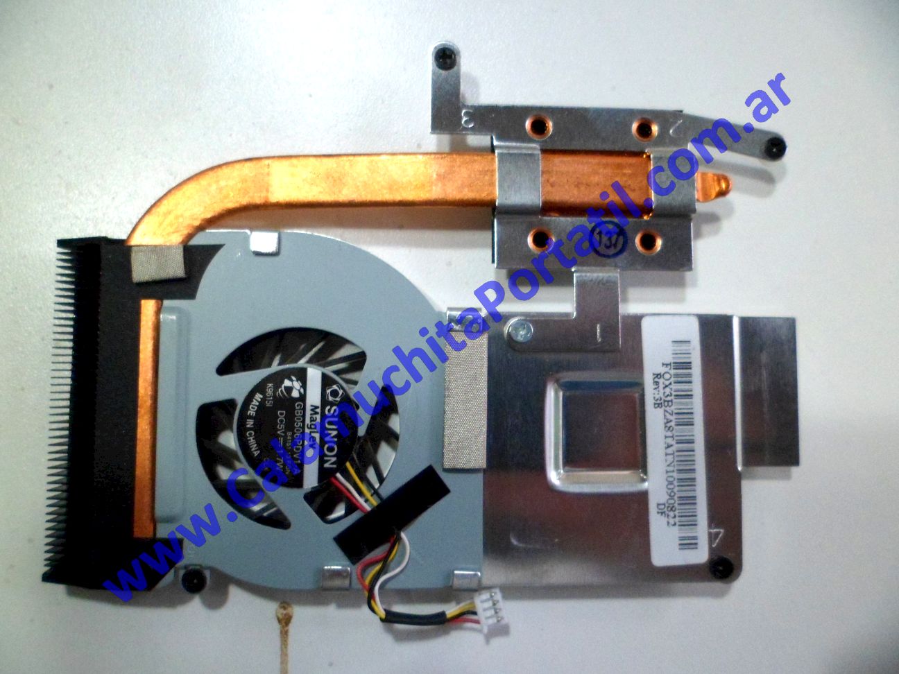 Cooler C/Disipador Packard Bell Dot-M-A - ZA8