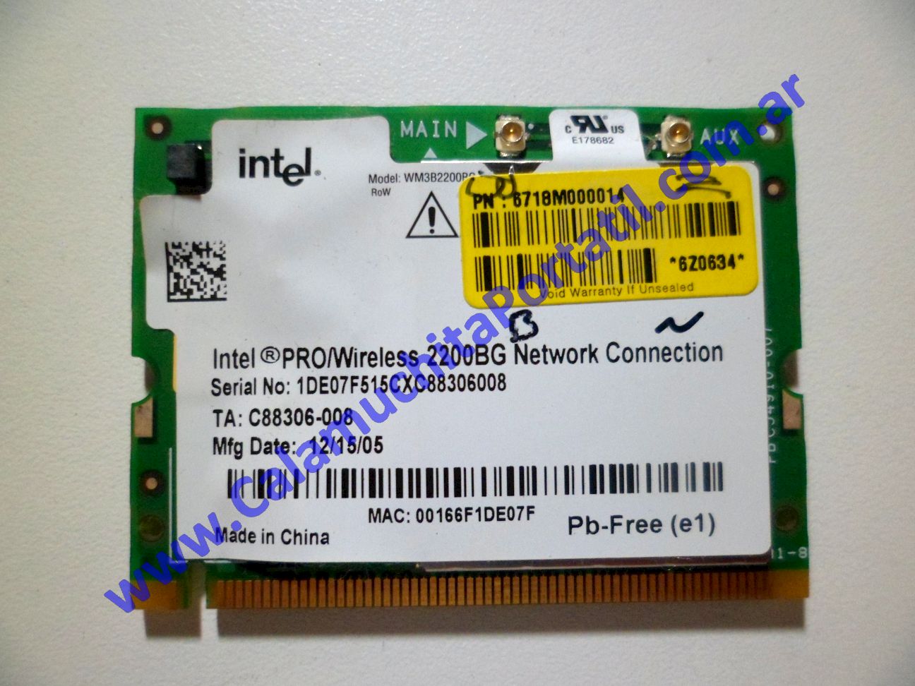 Placa Wifi LG LW40 - LGW4