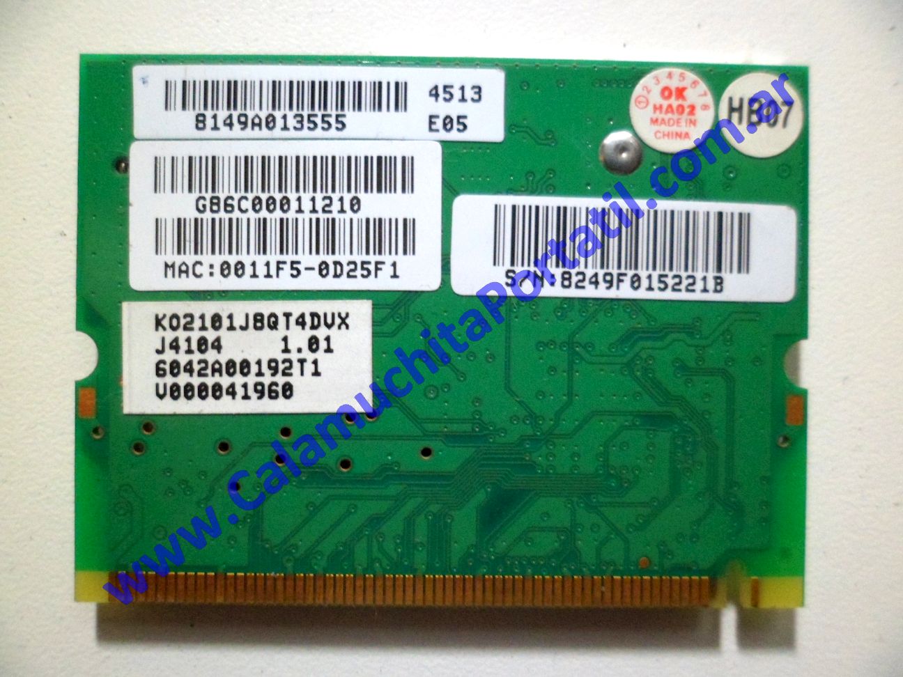 Placa Wifi Toshiba Satellite A60-SP159
