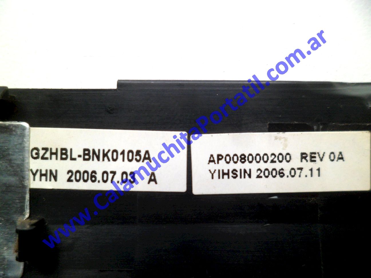 Carcasa Botonera Acer Aspire 3102WLMi - BL51