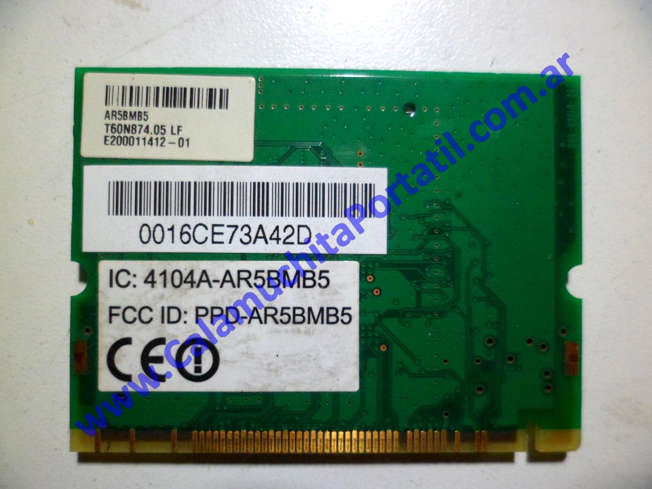 Placa Wifi Acer Aspire 3102WLMi - BL51