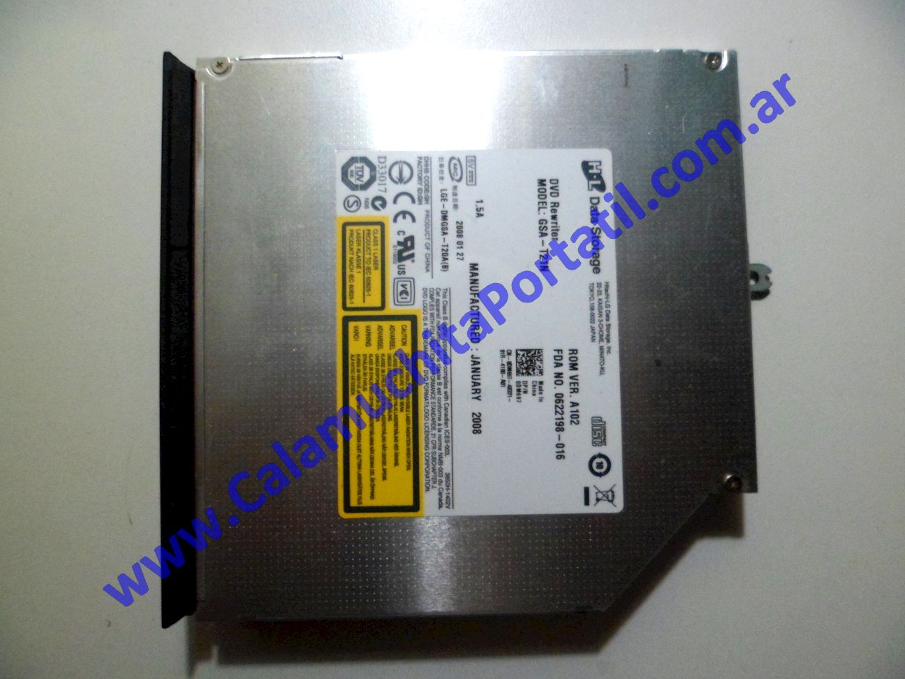 Grabadora DVD Dell Inspiron 1420