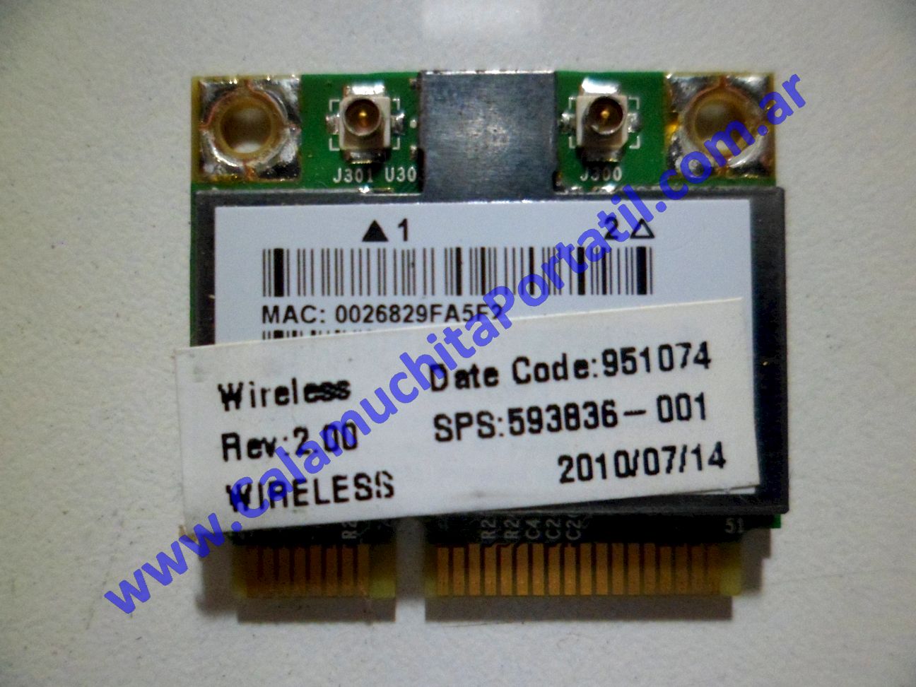 Placa Wifi HP HP 425 - XD057LA#AC8
