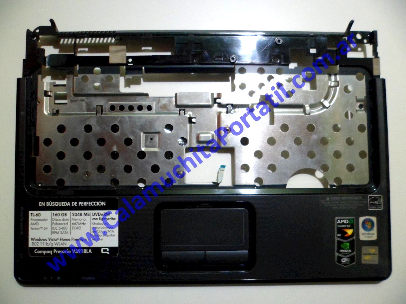Carcasa Teclado Compaq Presario V3500 - V3718LA