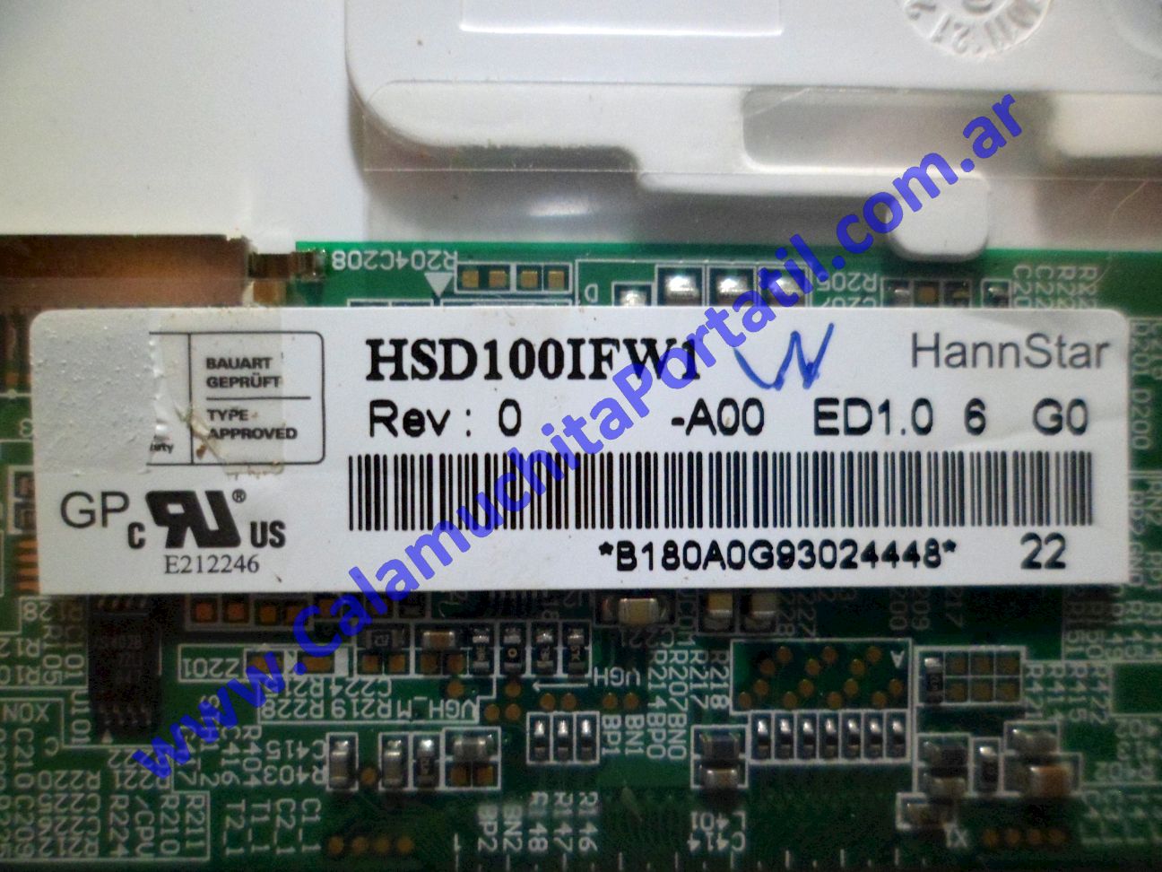 Display Asus Eee PC 1000HD