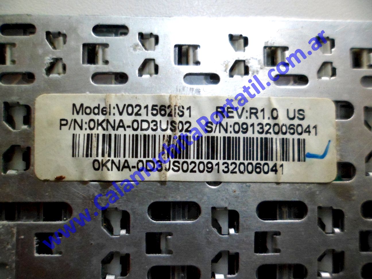 Teclado Asus Eee PC 1000HD
