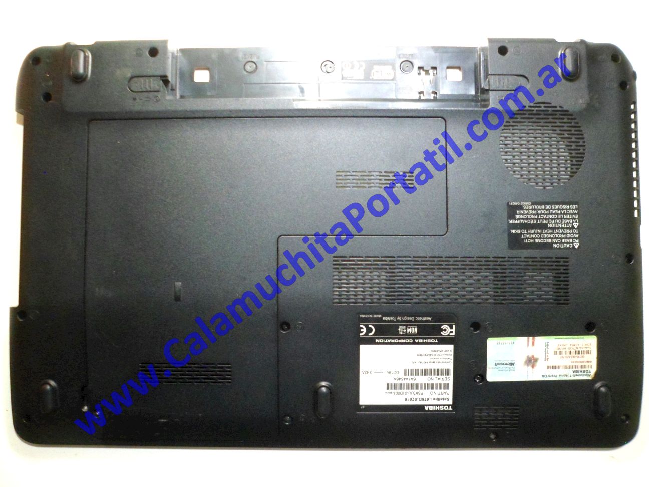 Carcasa Base Toshiba Satellite L675D-S7016 - PSK3JU