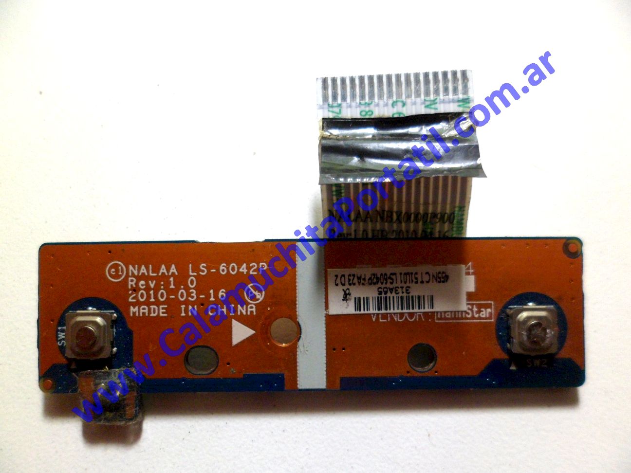 Placa Leds Toshiba Satellite L675D-S7016 - PSK3JU