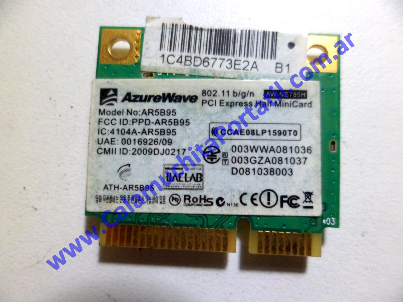 Placa Wifi BGH e-nova TS-400 - TS-420
