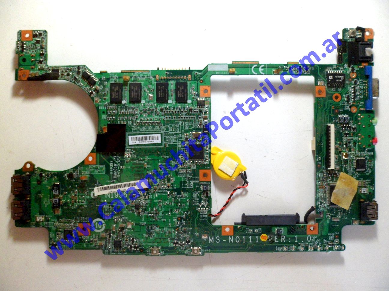 Mother MSI Wind U100x - MS-N011