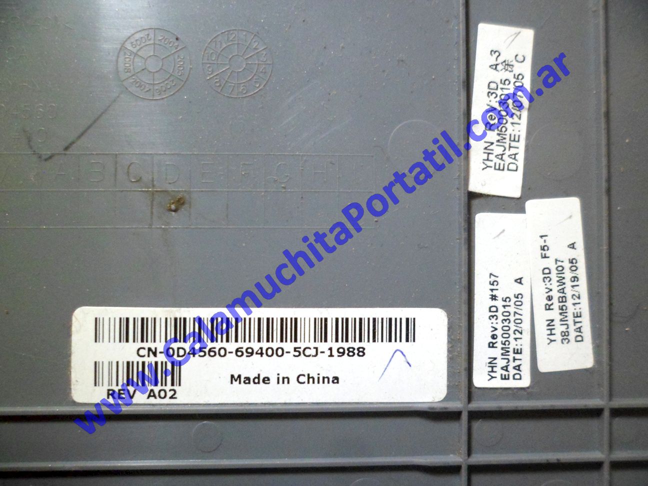 Carcasa Base Dell Latitude D610