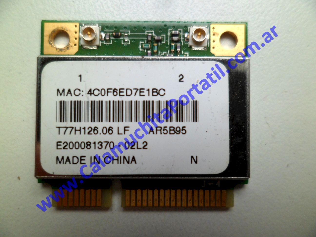 Placa Wifi Sony Vaio VPCEE43EL - PCG-61611U