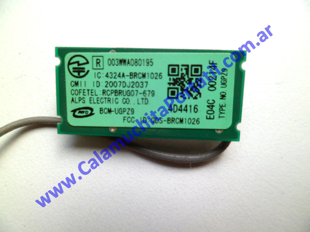 Placa Bluetooth Sony Vaio VGN-SR250J - PCG-5P4L