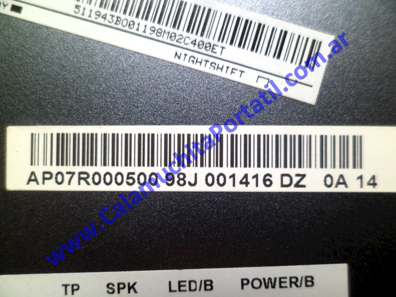 Carcasa Teclado Acer Aspire 4535-5133 - KBLG0