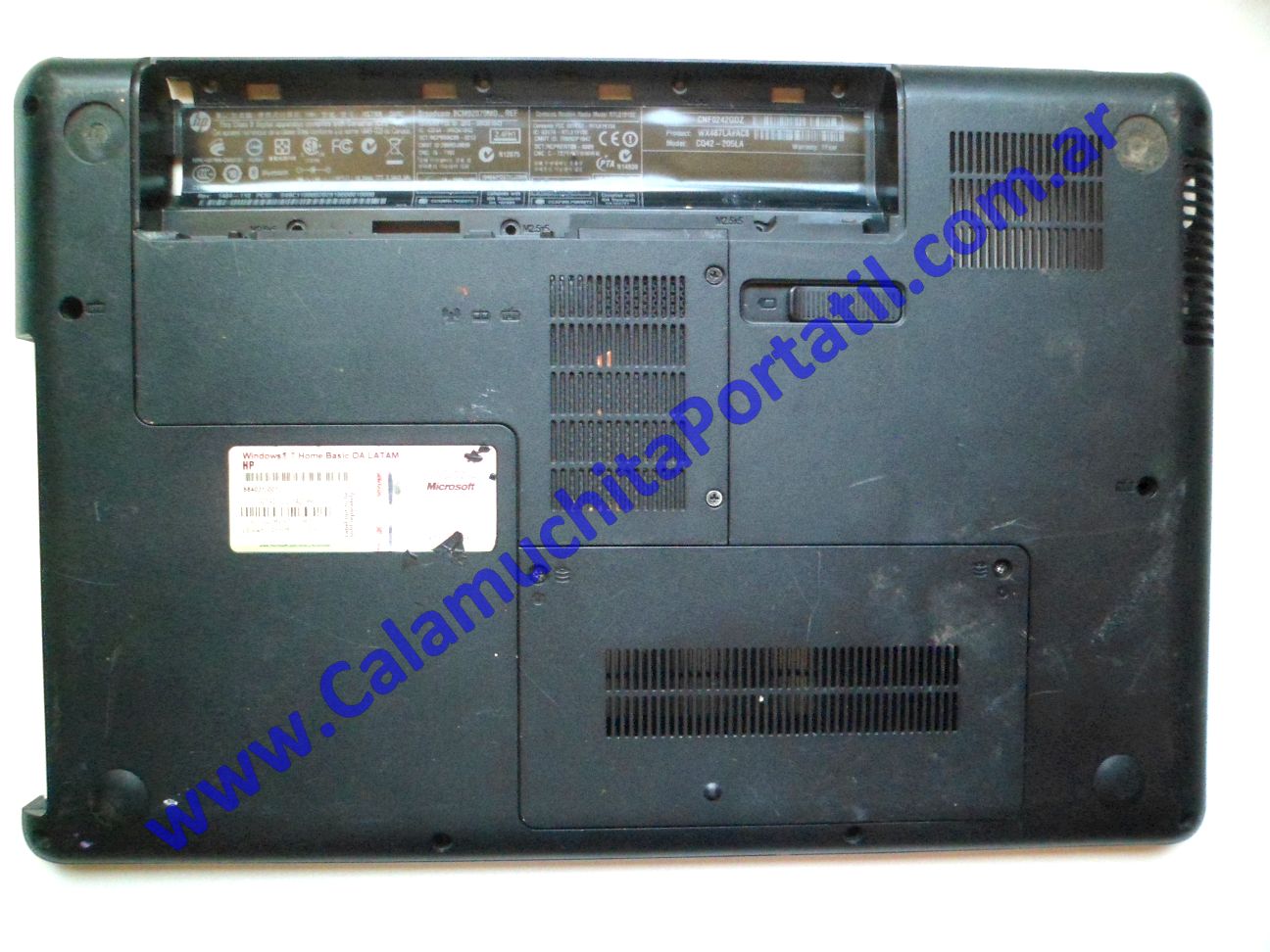 Carcasa Base Compaq Presario CQ42-205LA - WX487LA#AC8