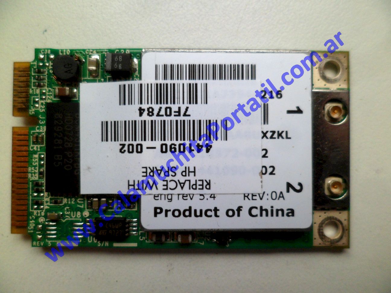 Placa Wifi Compaq Presario F500 - F565LA - GM636LA#AC8