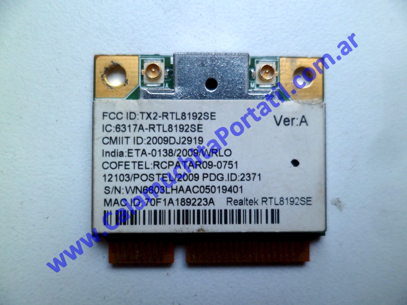 Placa Wifi Gateway NV59C - NEW90
