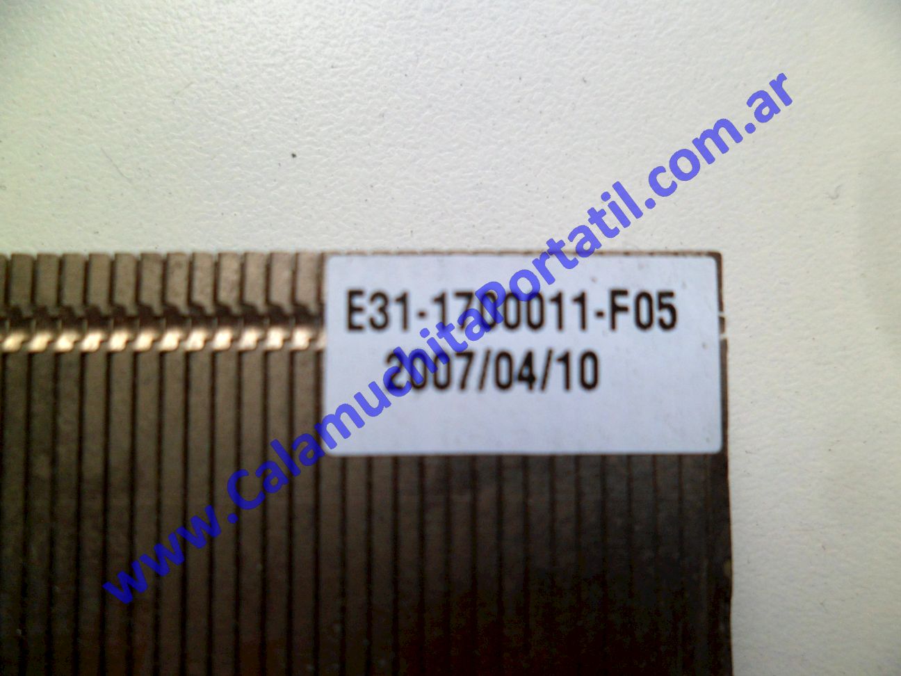 Disipador MSI MEGA BOOK M670 - MS-1632