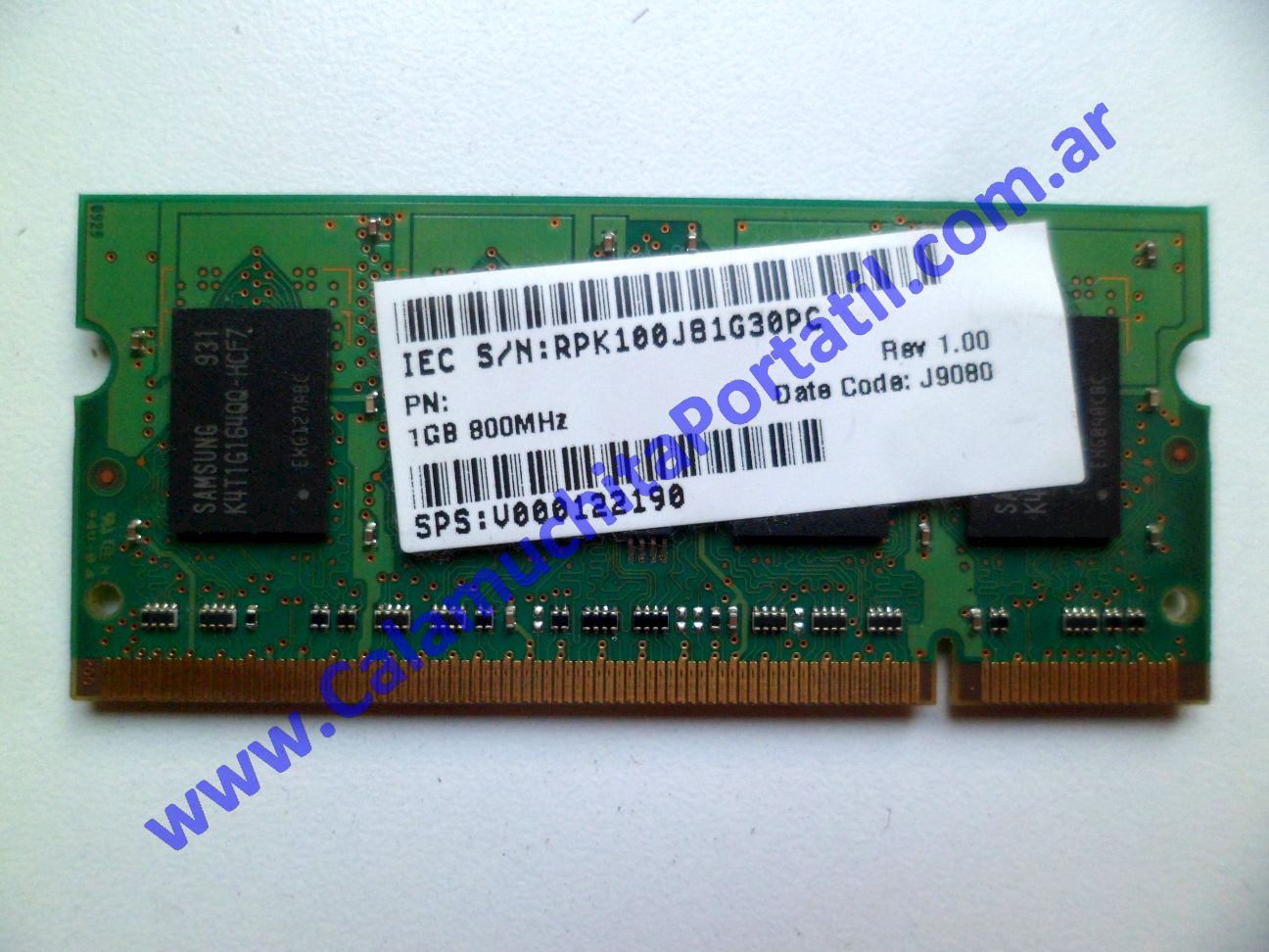 Memoria Toshiba Satellite L305D-SP6981A - PSLC8U-06QAR5