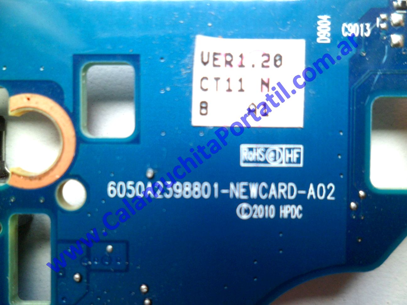 Placa PCMCIA HP EliteBook 8460p - SM996UC#ABD