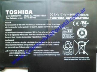 Batería Toshiba Satellite U845W-S400 - PSU5RU-00Q002