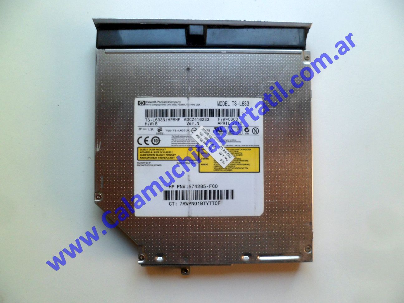 Grabadora DVD HP Pavilion dv5