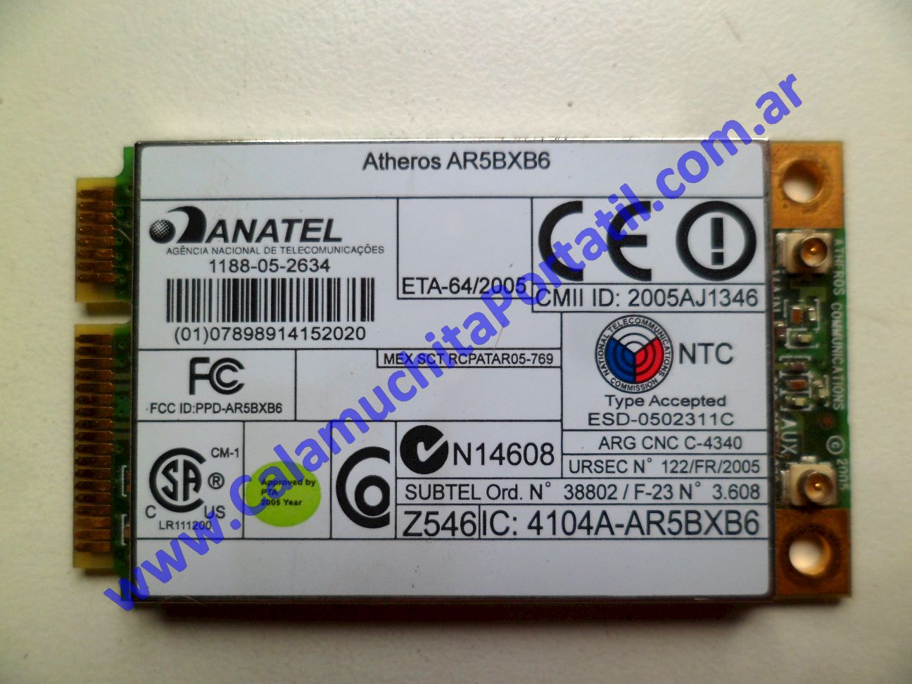 Placa Wifi Lenovo T61 - 7661