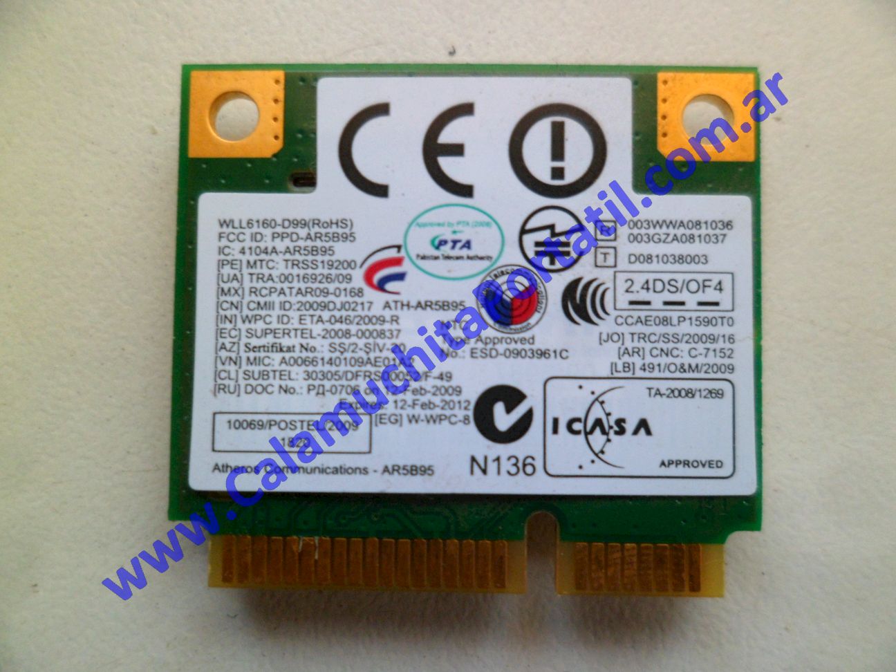 Placa Wifi Samsung R430 - NP-R430-JA04AR