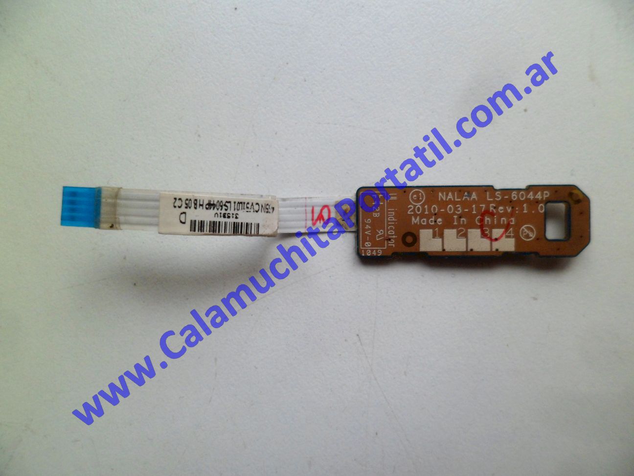 Placa Encendido Toshiba Satellite L675D-S7106 - PSK3JU-08602PB