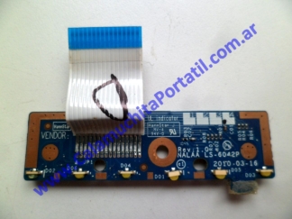 Placa Leds Toshiba Satellite L675D-S7106 - PSK3JU-08602PB