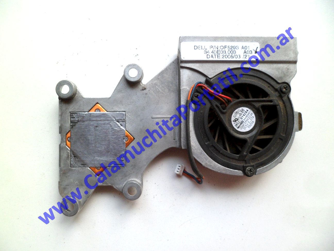 Cooler C/Disipador Dell Inspiron 700m - PP07S