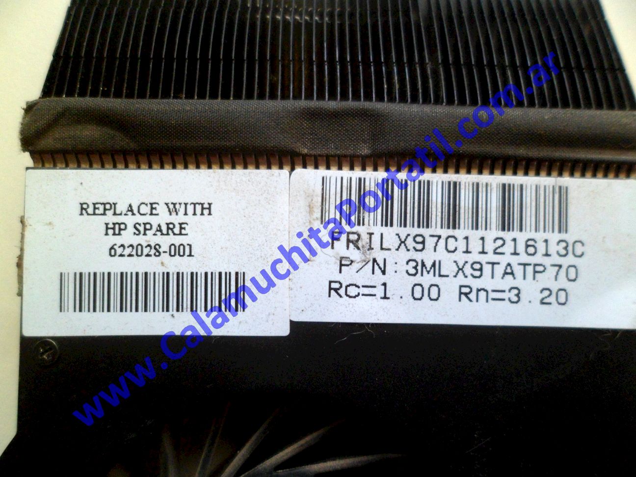 Cooler C/Disipador HP Pavilion dv6-3243cl - XZ091UA#ABA