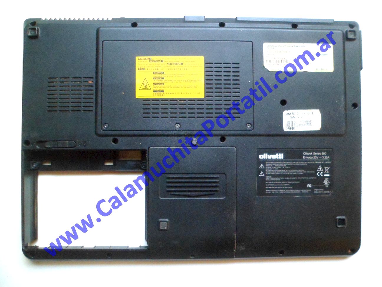 Carcasa Base Olivetti Olibook Series 500