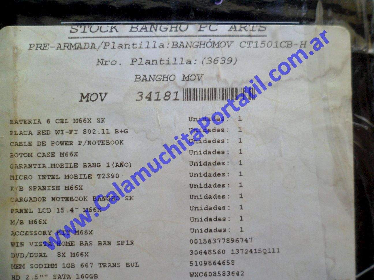 Caja Banghó M66SRU