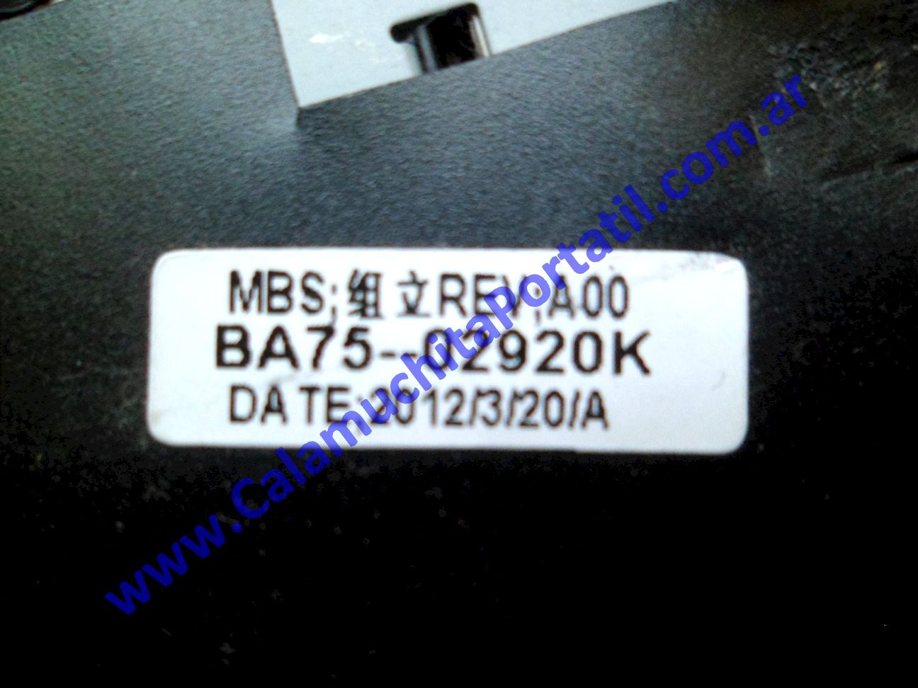 Carcasa Teclado Samsung NC110 - NP-NC110-AB1AR