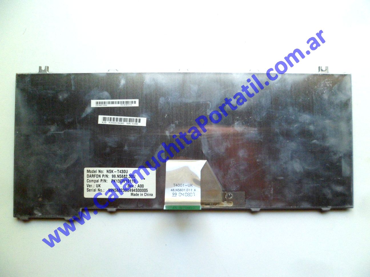 Teclado Toshiba Satellite M35X