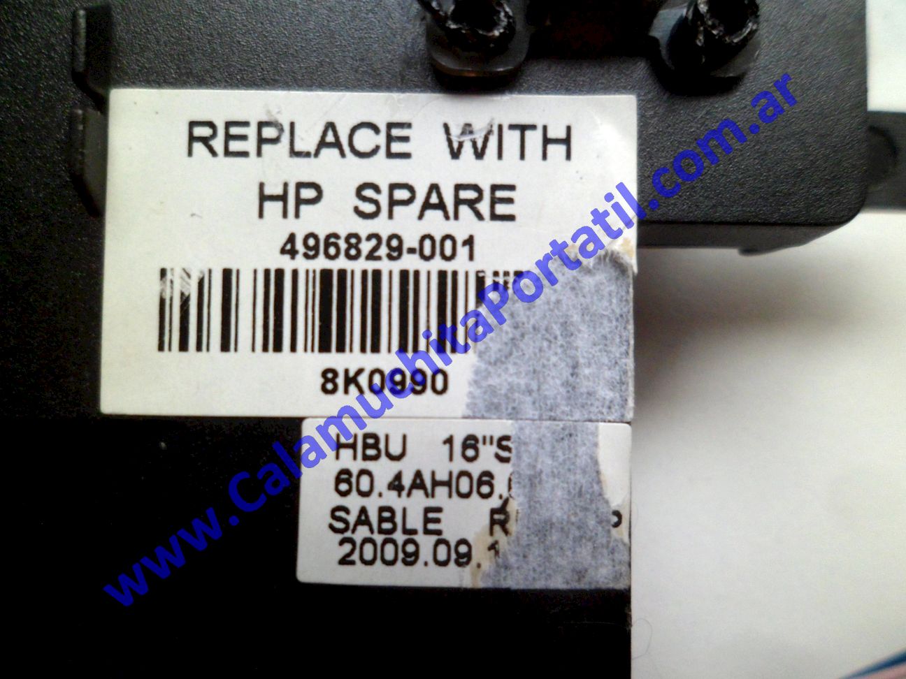 Parlantes HP G60-630US - WA573UA#ABA