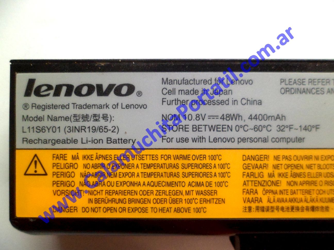 Batería Lenovo G480 - 20149