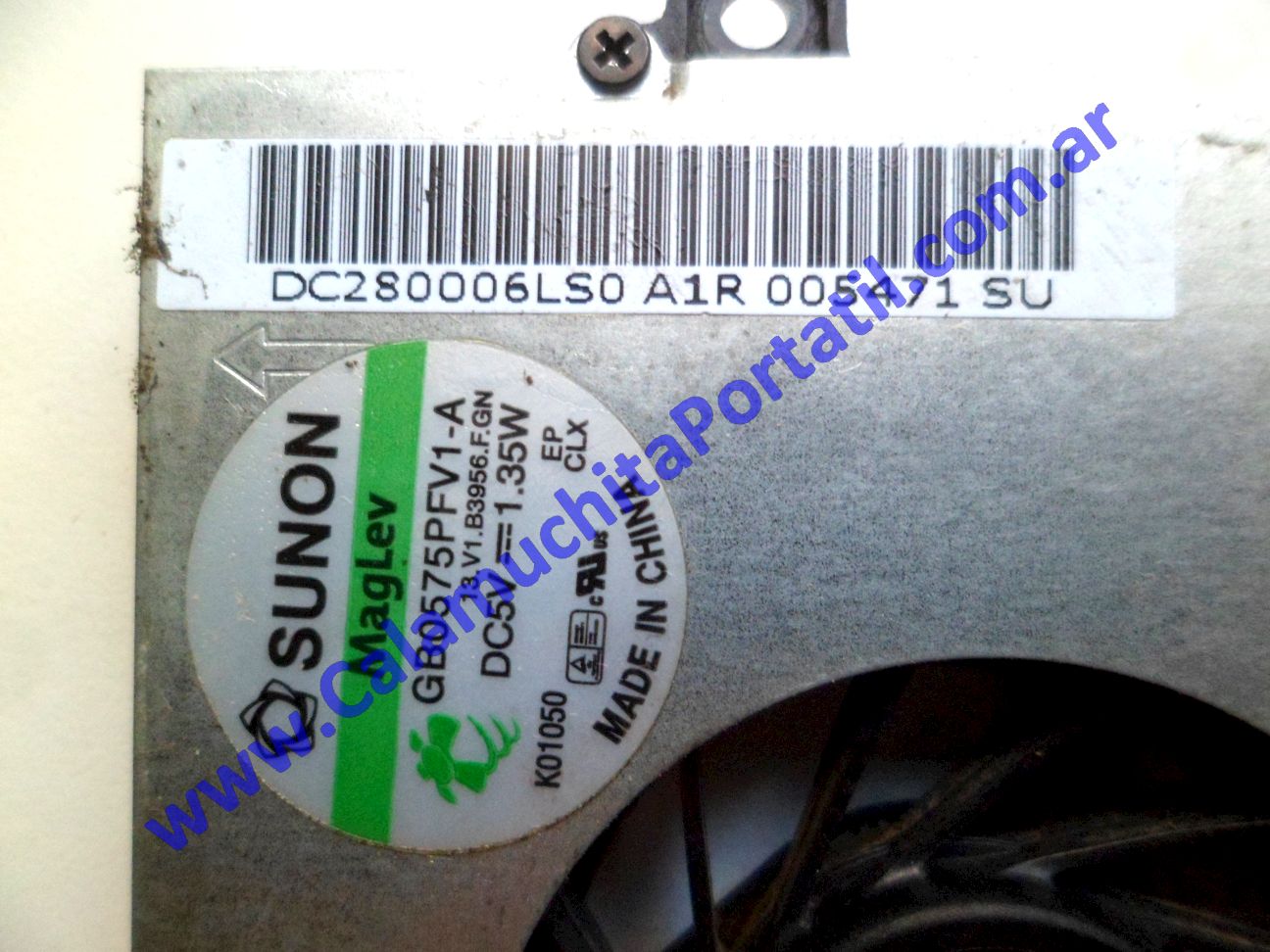 Cooler Acer Aspire 5517-1127 - KAWG0