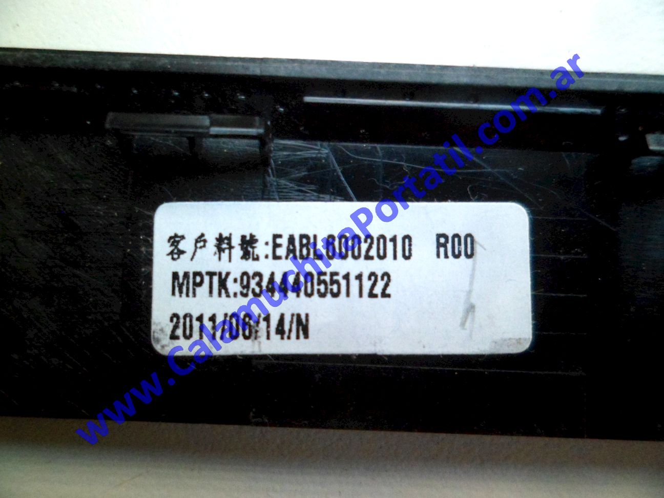 Carcasa Marco Toshiba Satellite L755-S5275 - PSK1WU-04M004