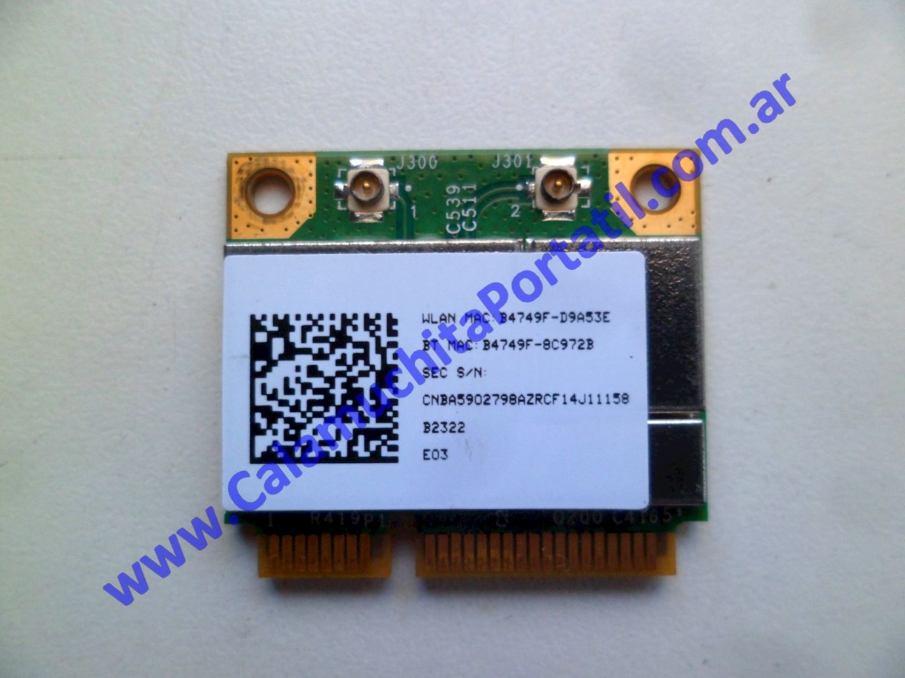 Placa Wifi Samsung NC110 - NP-NC110