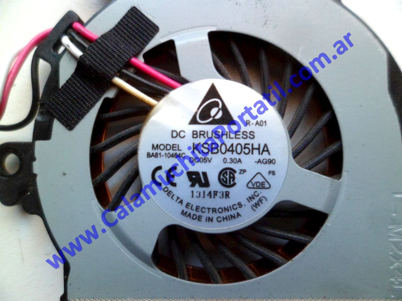 Cooler C/Disipador Samsung NC110 - NP-NC110