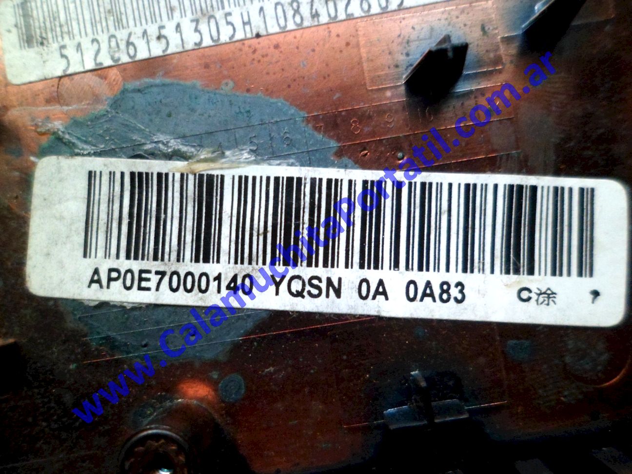 Carcasa Teclado Toshiba NB250-10H - PLL2PE-00F01UCE