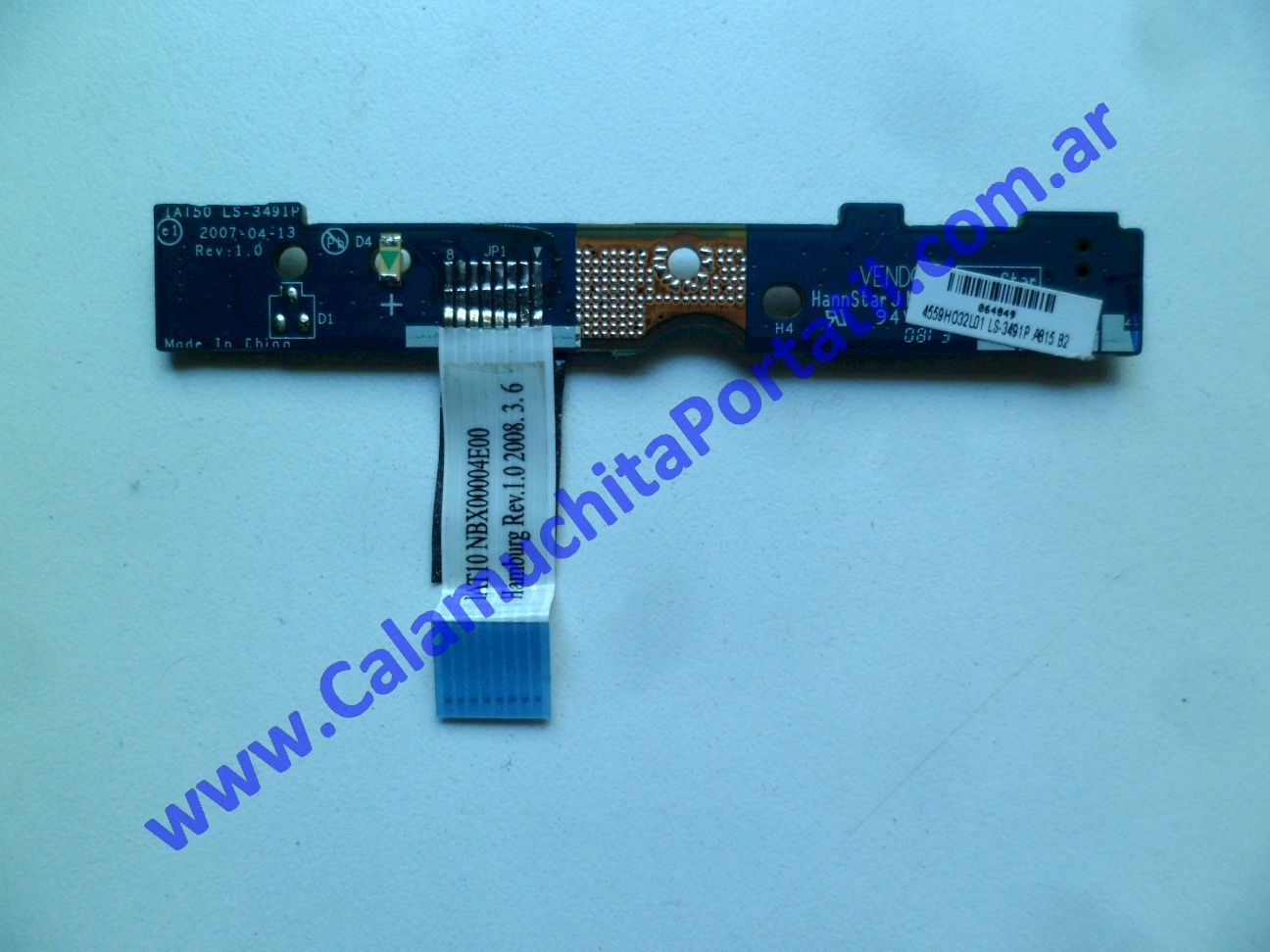 Placa Encendido HP HP 530 - KR381AA#ABM