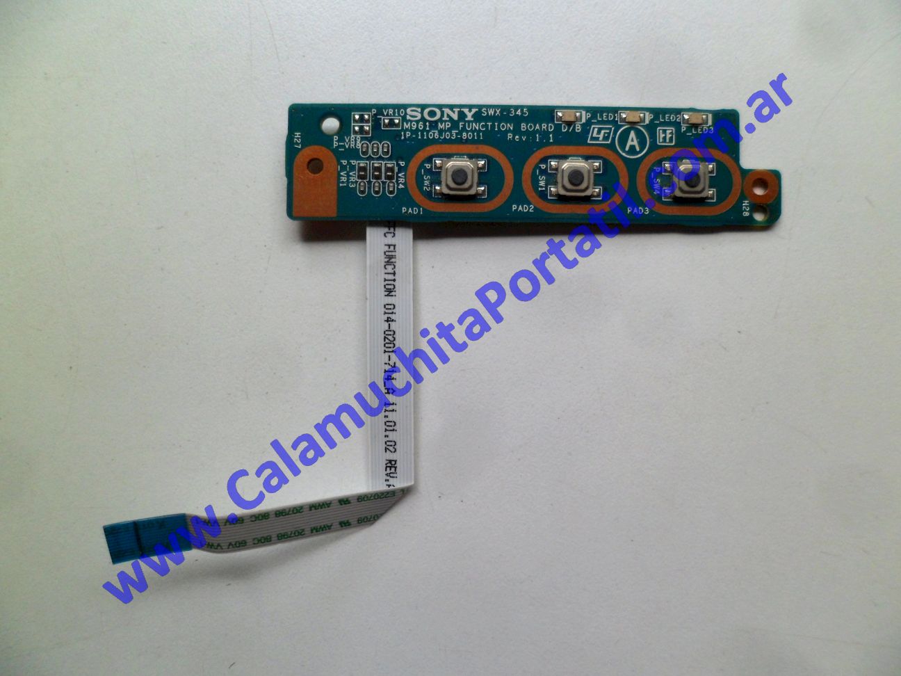 Placa Auxiliar Sony Vaio VPCEA45FL - PCG-61211U