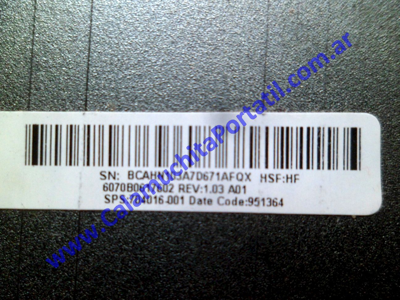 Carcasa Base HP 2000-2b19WM - D1E80UA#ABA