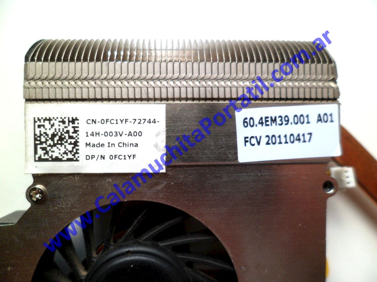 Cooler C/Disipador Dell Inspiron M5030 - P07F