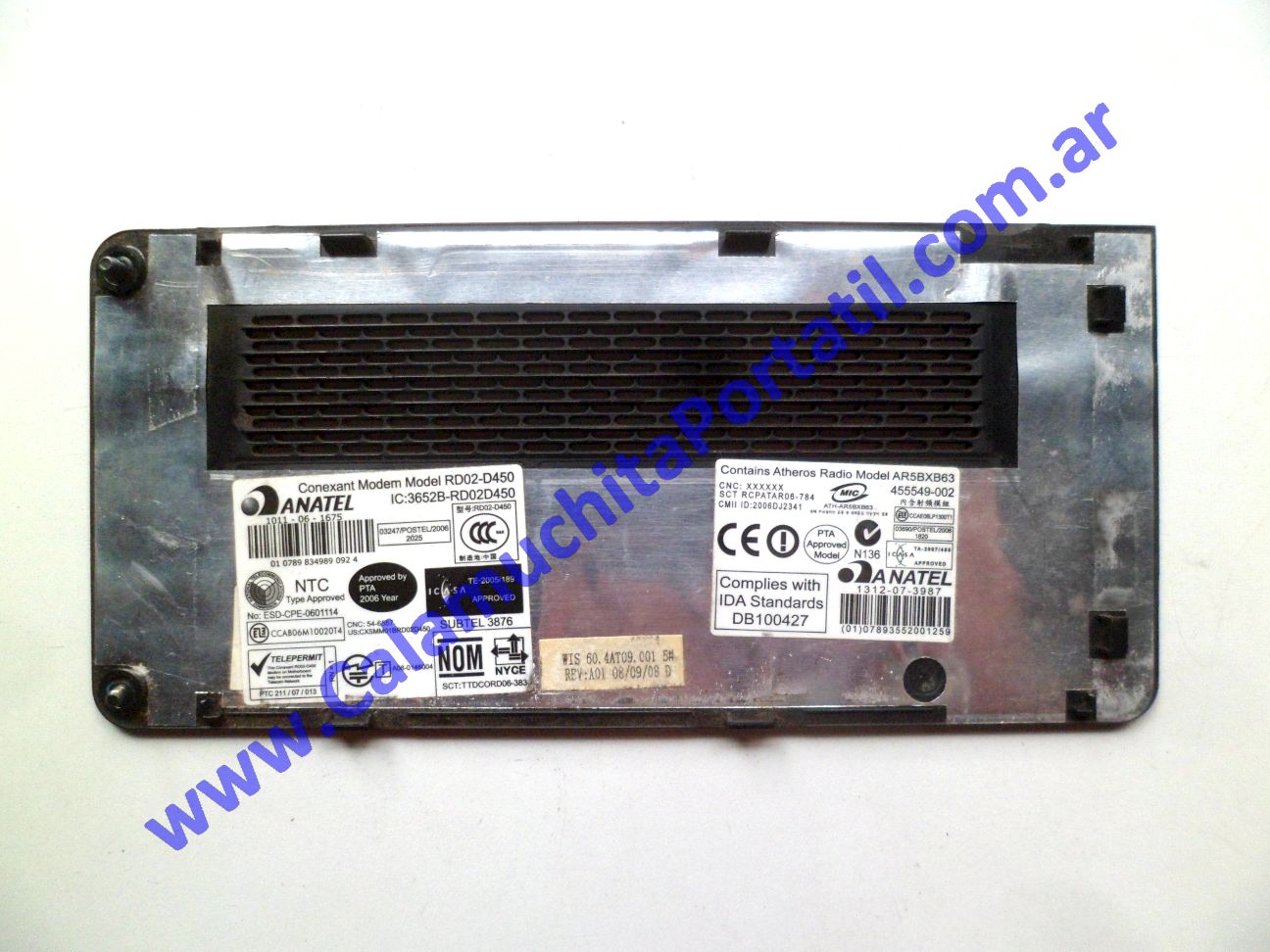 Carcasa Tapa Disco Compaq Presario CQ50-111LA - FW927LA#AC8