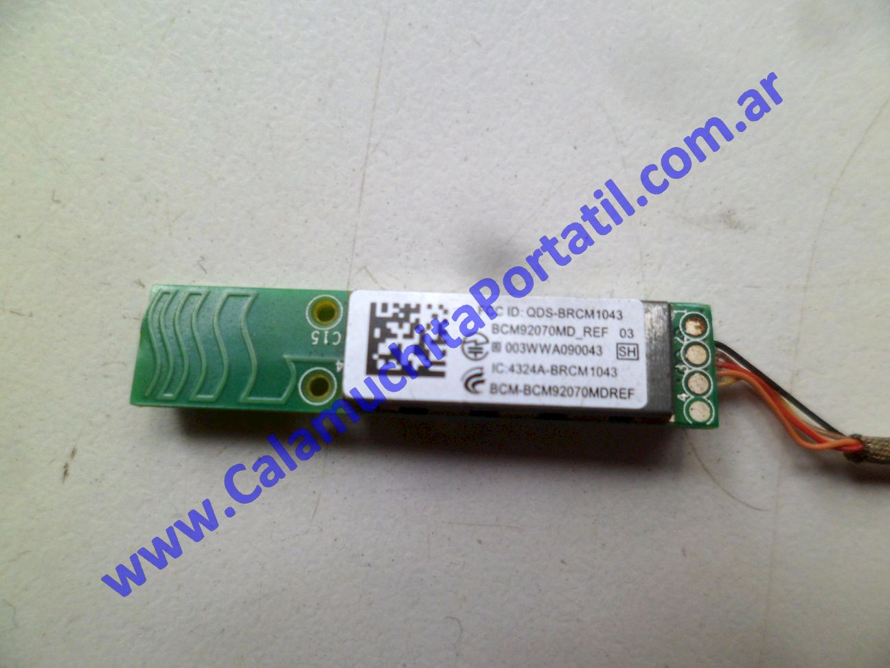 Placa Bluetooth Compaq Presario CQ42-205LA - WX487LA#AC8